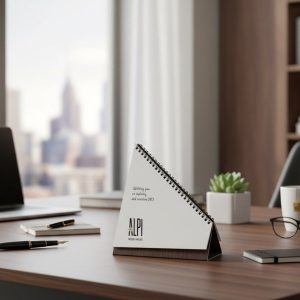 تقویم رومیزی برش خاص